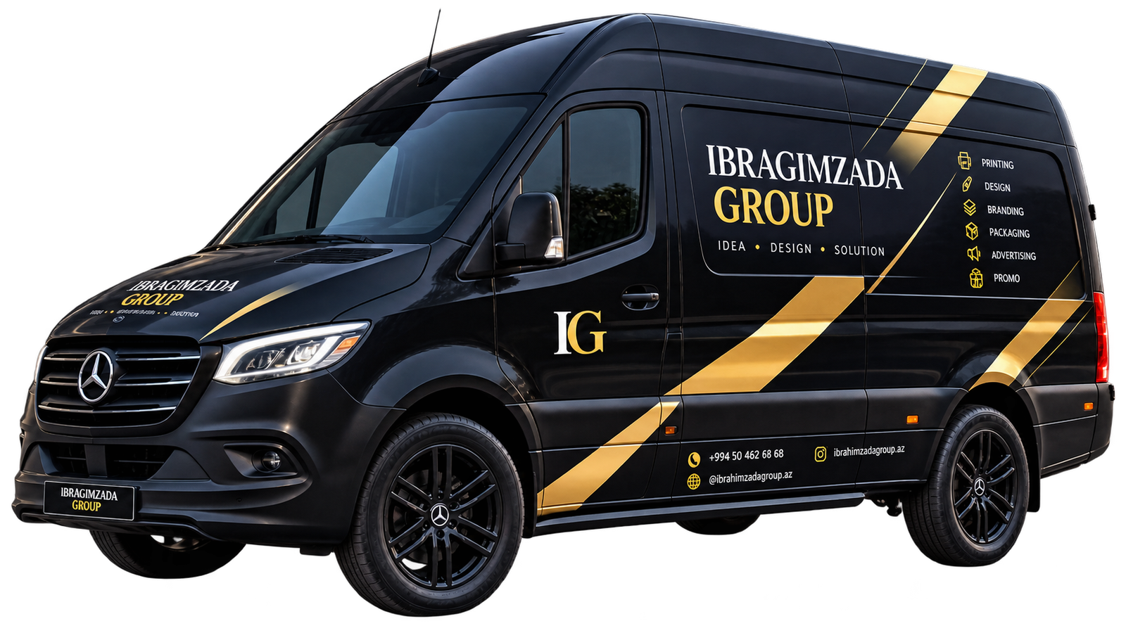 IBRAGIMZADAGROUP brendləşdirilmiş vanı